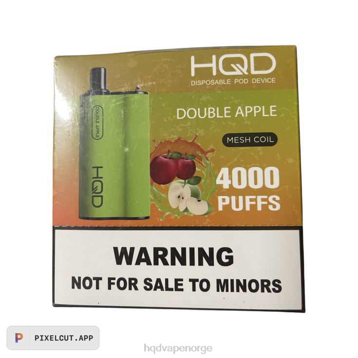 HQD Tech Bergen | HQD BOX 4000 drag dobbelt eple 86LXD103