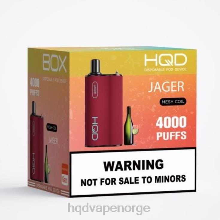 HQD Tech Bergen | HQD BOX 4000 drag jager 86LXD113
