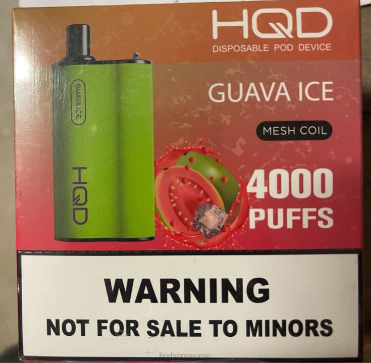 HQD Vape For Sale | HQD BOX 4000 drag guava is 86LXD109