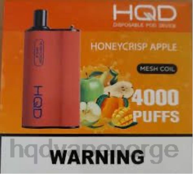 HQD Vape Online Shop | HQD BOX 4000 drag honningsprøtt eple 86LXD115