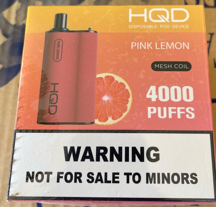 HQD Vape Online Shop | HQD BOX 4000 drag rosa sitron 86LXD75