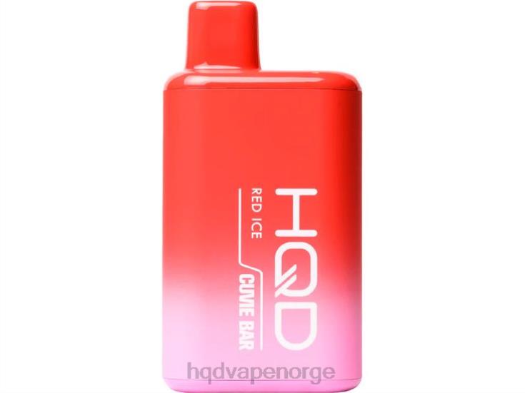 Best HQD Flavors | HQD CUVIE BAR engangs rød is 86LXD244
