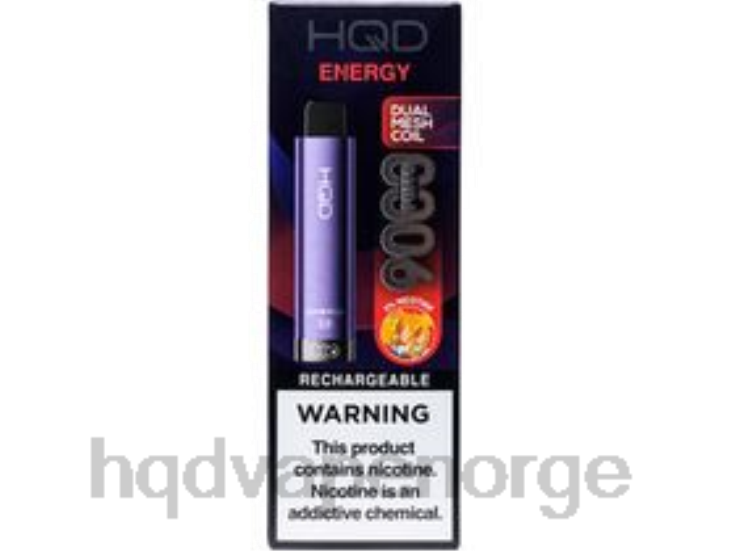 Best HQD Flavors | HQD CUVIE PLUS 2.0 engangs energi 86LXD164