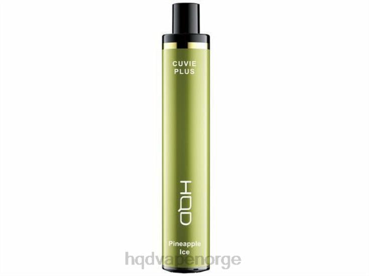Best HQD Flavors | HQD CUVIE PLUS engangs vape ananas is 86LXD234