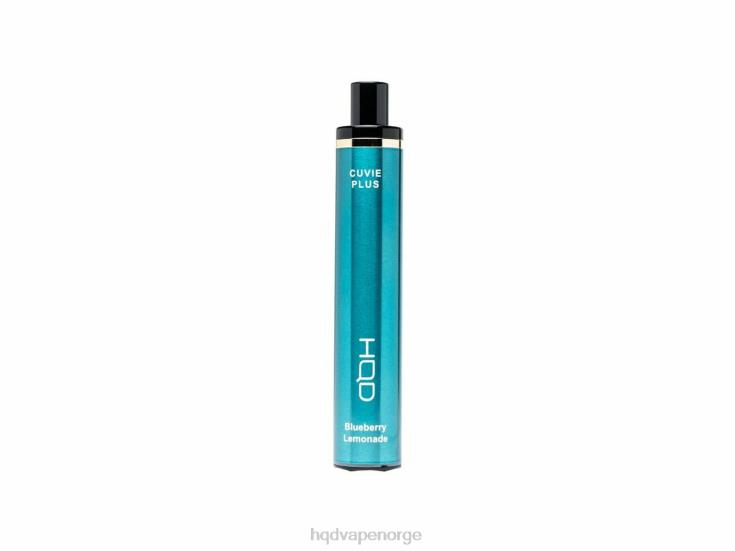 Best HQD Flavors | HQD CUVIE PLUS engangs vape blåbær limonade 86LXD144