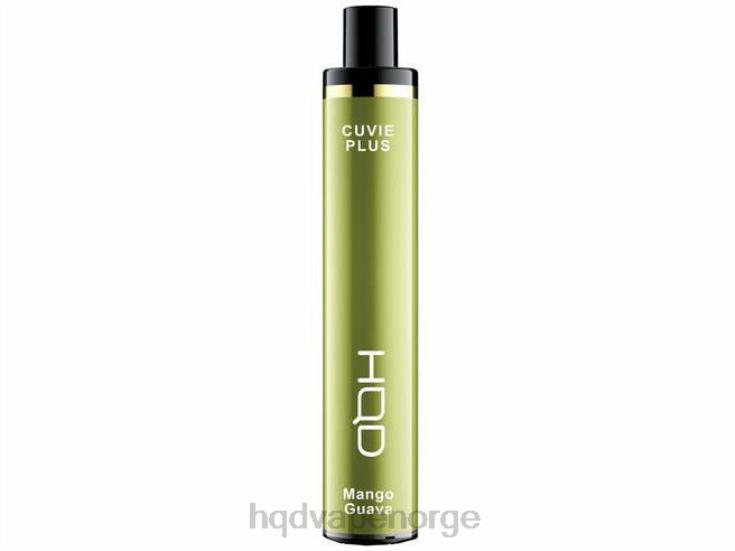Best HQD Flavors | HQD CUVIE PLUS engangs vape mango guava 86LXD214