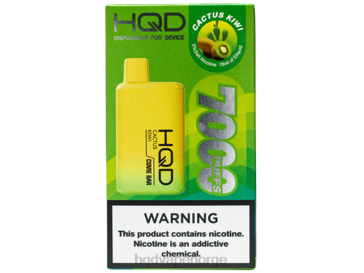 HQD Disposable Vape Review | HQD CUVIE BAR engangs kaktus kiwi 86LXD148