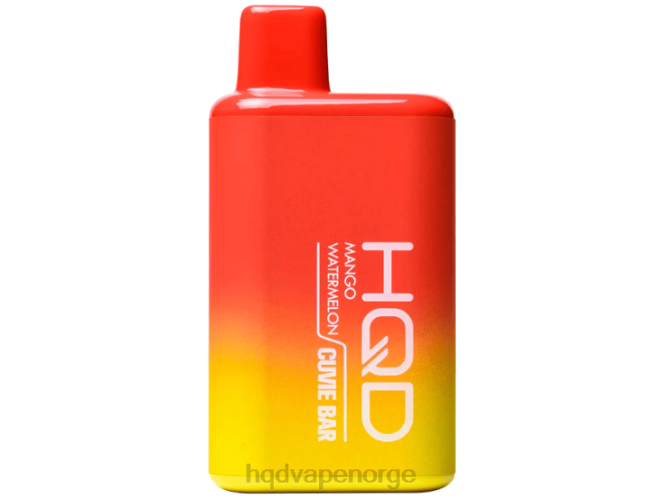HQD Disposable Vape Review | HQD CUVIE BAR engangs mango vannmelon 86LXD218