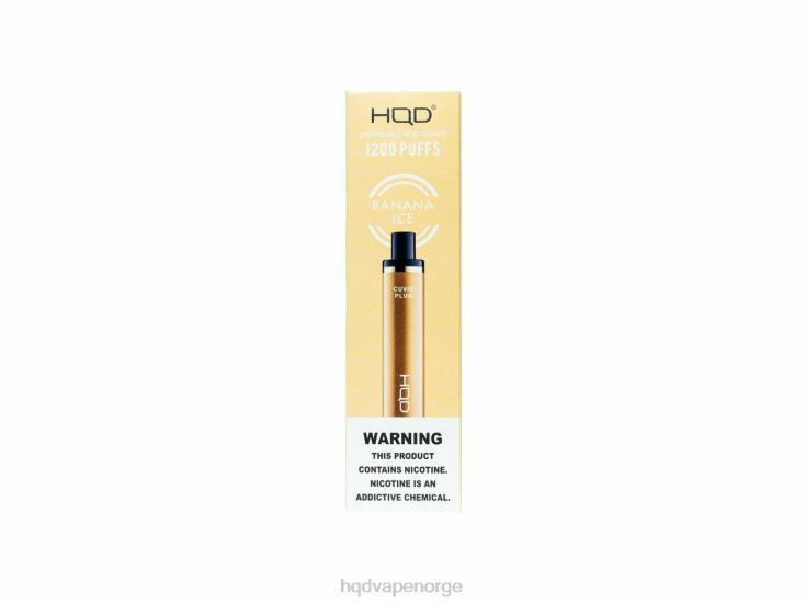 HQD Disposable Vape Review | HQD CUVIE PLUS engangs vape bananis 86LXD128