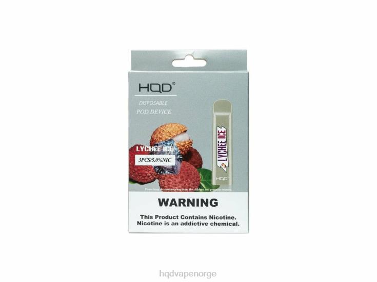 HQD Disposable Vape Review | HQD CUVIE engangs litchi is 86LXD178
