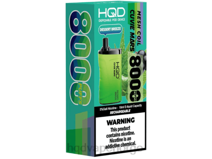 HQD Tech Bergen | HQD CUVIE MARS engangs dessert brezze 86LXD163