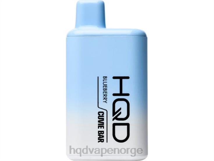 HQD Vape Flavours | HQD CUVIE BAR engangs blåbær 86LXD140