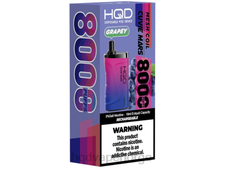 HQD Vape Flavours | HQD CUVIE MARS engangs drueaktig 86LXD170