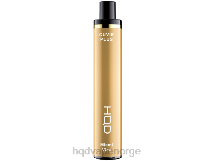 HQD Vape Flavours | HQD CUVIE PLUS engangs vape Miami Vice 86LXD220