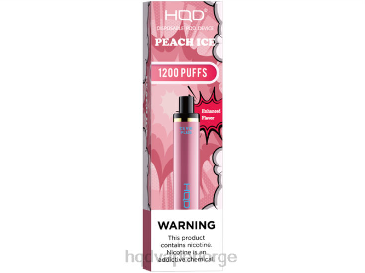 HQD Vape Flavours | HQD CUVIE PLUS engangs vape fersken is 86LXD230