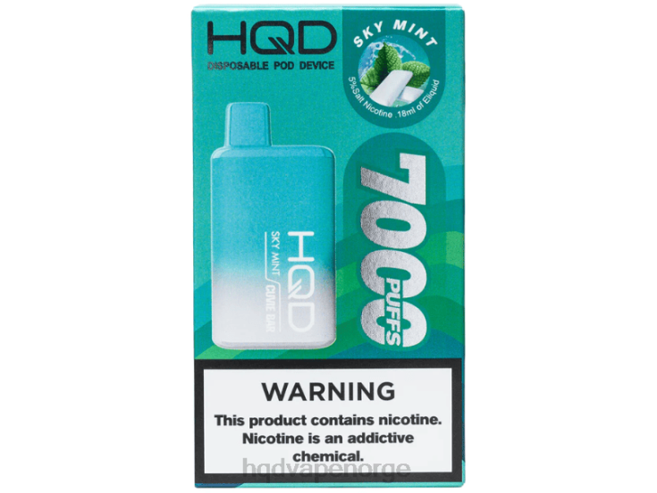 HQD Vape For Sale | HQD CUVIE BAR engangs himmel mynte 86LXD249