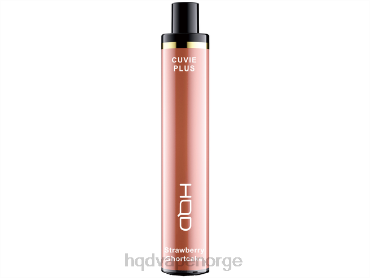 HQD Vape For Sale | HQD CUVIE PLUS engangs vape jordbærsmåkake 86LXD259