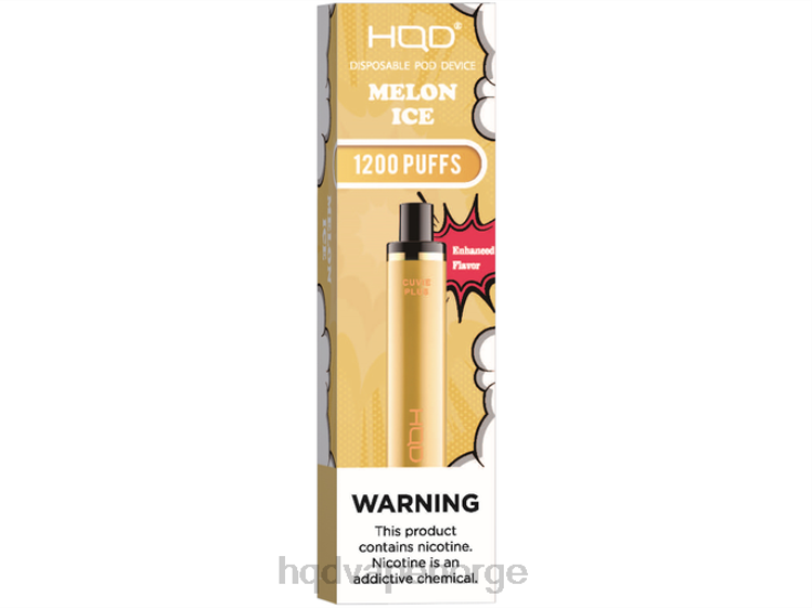 HQD Vape For Sale | HQD CUVIE PLUS engangs vape melon is 86LXD219