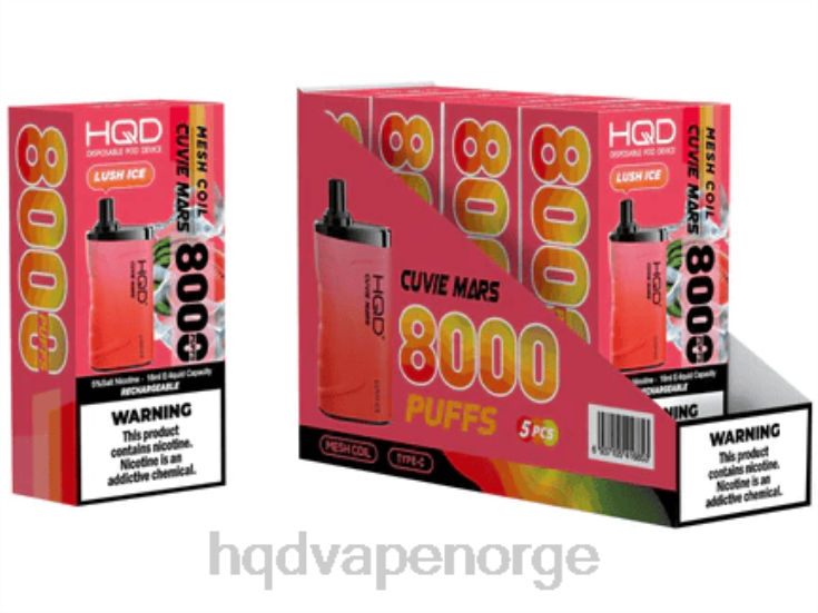 HQD Vape Norge | HQD CUVIE MARS engangs frodig is 86LXD211
