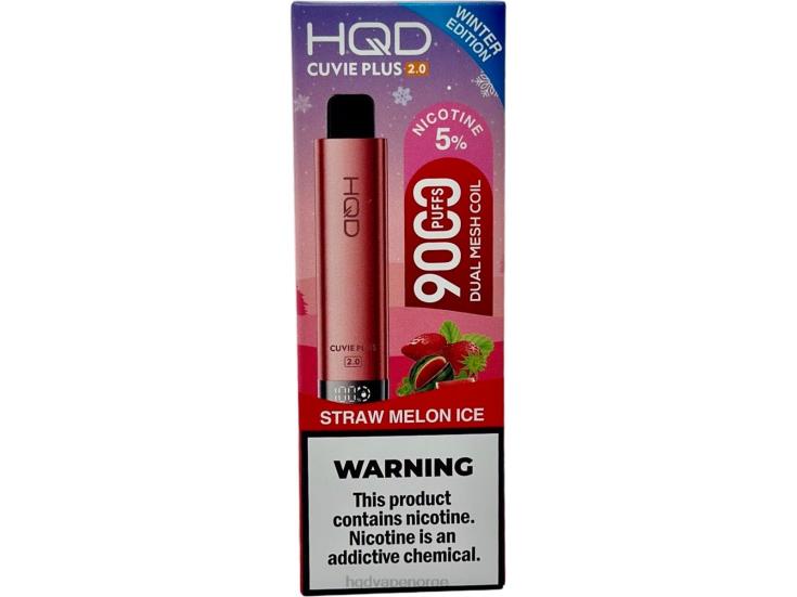 HQD Vape Norge | HQD CUVIE PLUS 2.0 (vinterutgaven) halm melon is 86LXD251