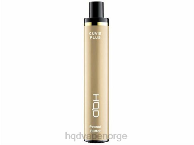 HQD Vape Norge | HQD CUVIE PLUS engangs vape peanøttsmør 86LXD231