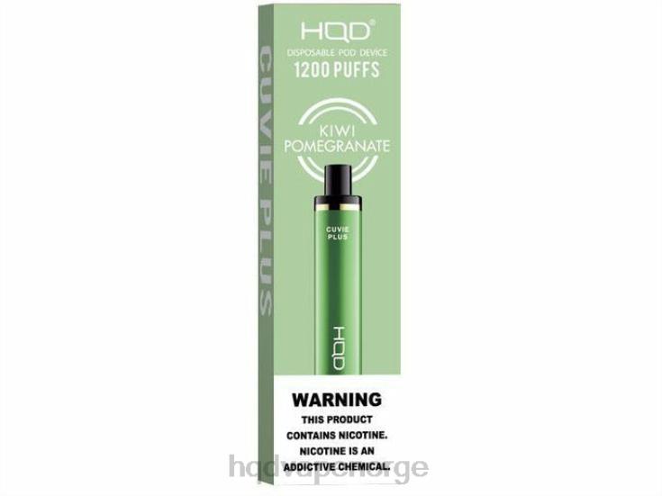 HQD Vape Online Shop | HQD CUVIE PLUS engangs vape kiwi granateple 86LXD205