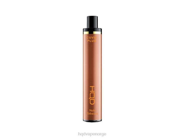 HQD Vape Online Shop | HQD CUVIE PLUS engangs vape nøtter tobakk 86LXD225