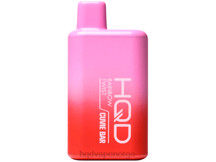 HQD Vape Oslo | HQD CUVIE BAR engangs regnbue vri 86LXD242
