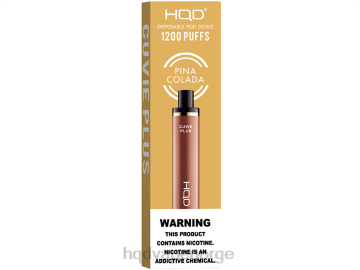 HQD Vape Oslo | HQD CUVIE PLUS engangs vape Pina Colada 86LXD232