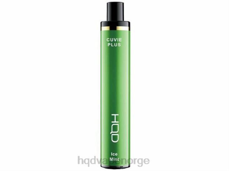 HQD Vape Oslo | HQD CUVIE PLUS engangs vape is mynte 86LXD202