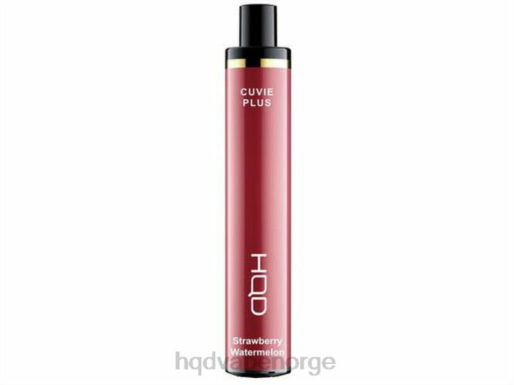 HQD Vape Oslo | HQD CUVIE PLUS engangs vape jordbær vannmelon 86LXD262