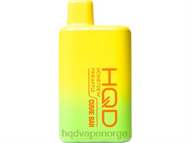 HQD Vape Shop | HQD CUVIE BAR engangs honningdugg ananas 86LXD176