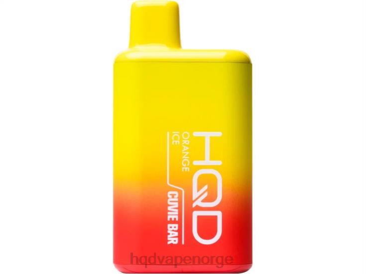 HQD Vape Shop | HQD CUVIE BAR engangs oransje is 86LXD226