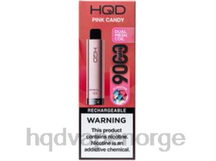 HQD Vape Shop | HQD CUVIE PLUS 2.0 engangs rosa godteri 86LXD236