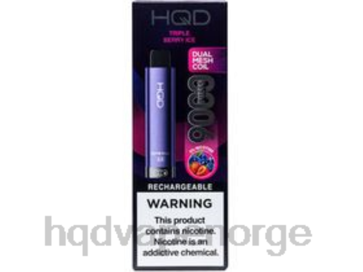 HQD Vape Shop | HQD CUVIE PLUS 2.0 engangs trippel bæris 86LXD266