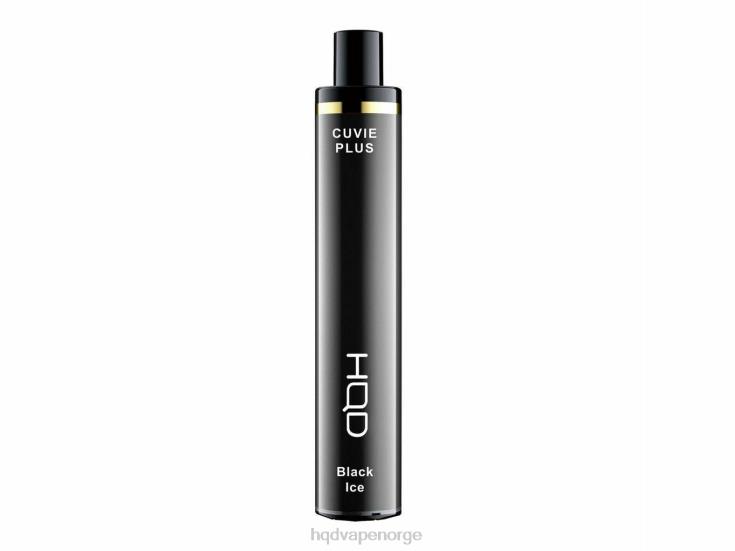 HQD Vape Shop | HQD CUVIE PLUS engangs vape Svart is 86LXD136