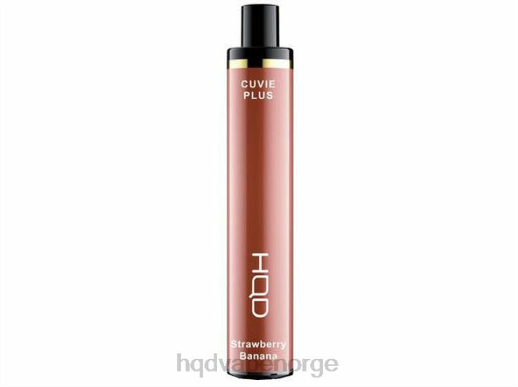 HQD Vape Shop | HQD CUVIE PLUS engangs vape jordbær banan 86LXD256
