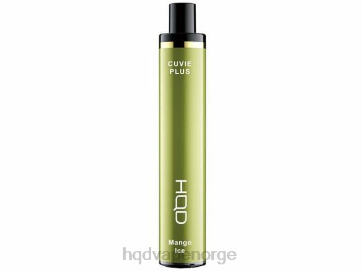 HQD Vape Shop | HQD CUVIE PLUS engangs vape mango is 86LXD216