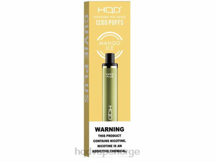 HQD Vape Shop | HQD CUVIE PLUS engangs vape mango is 86LXD216