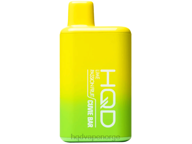 HQD Vape Store | HQD CUVIE BAR engangs lime pasjonsfrukt 86LXD207