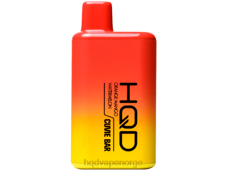 HQD Vape Store | HQD CUVIE BAR engangs oransje mango vannmelon 86LXD227