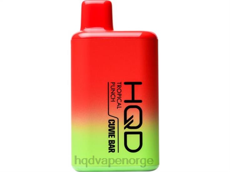 HQD Vape Store | HQD CUVIE BAR engangs tropisk punch 86LXD267
