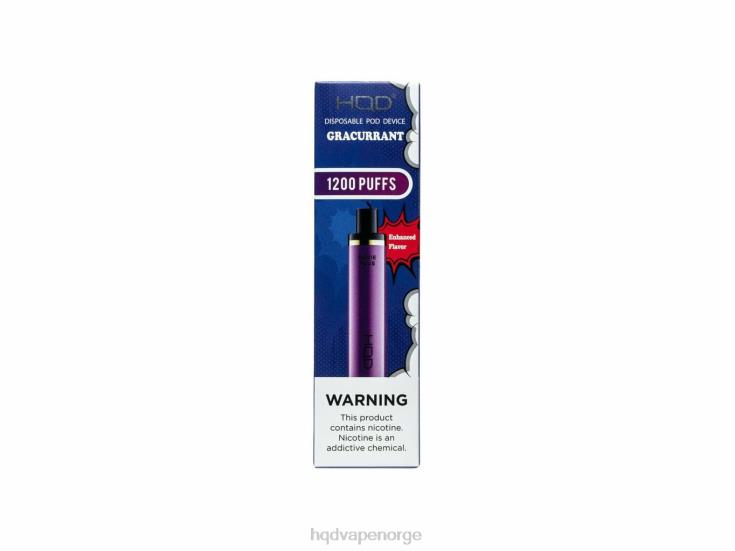 HQD Vape Store | HQD CUVIE PLUS engangs vape gracurrant 86LXD167