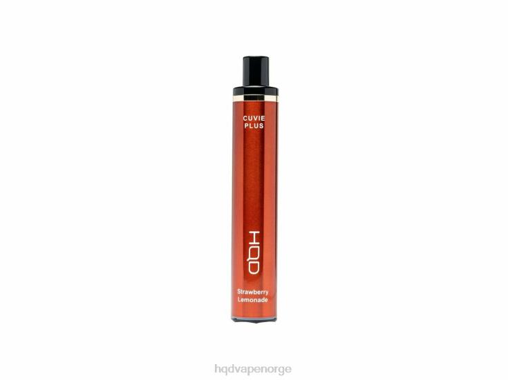 HQD Vape Store | HQD CUVIE PLUS engangs vape jordbær limonade 86LXD257