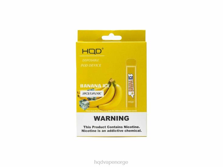 HQD Vape Store | HQD CUVIE engangs bananis 86LXD177