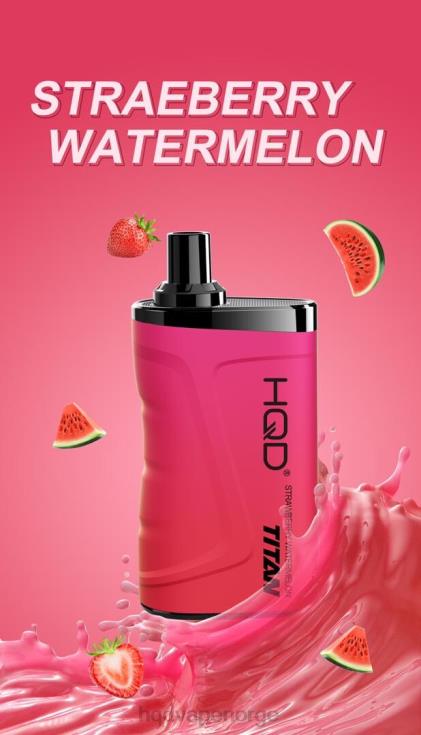 HQD Vape For Sale | HQD TITAN 7000 drag jordbær vannmelon 86LXD9