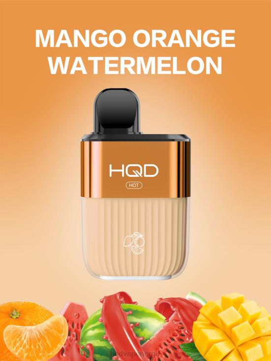 HQD Vape Flavours | HQD HOT 5000 drag mango appelsin vannmelon 86LXD60