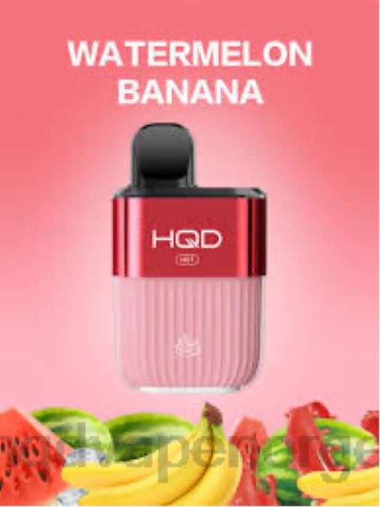 HQD Vape Store | HQD HOT 5000 drag vannmelon banan 86LXD57