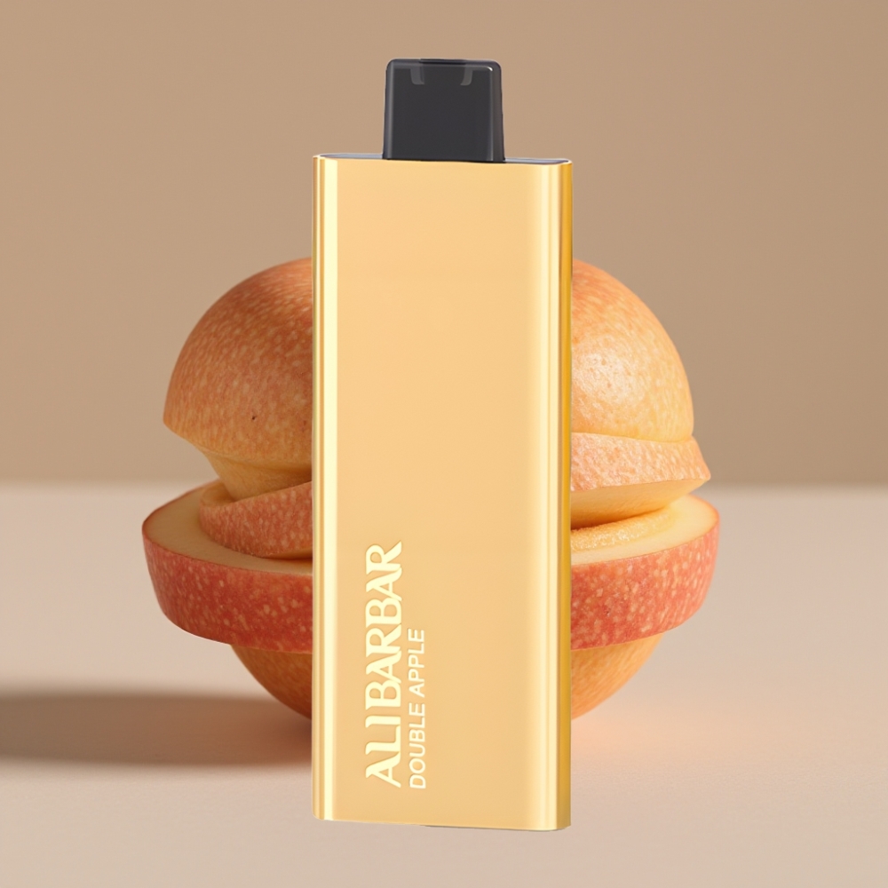 Alibarbar Pandora 7000 Puffs Engangsvape Dobbel Eple – 17 ml, 1.0 Ω, 70 g