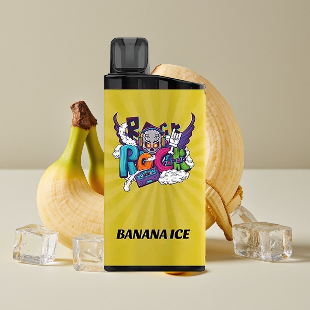 IGET Bar 3500 Puffs Engangsdamp Banan Is